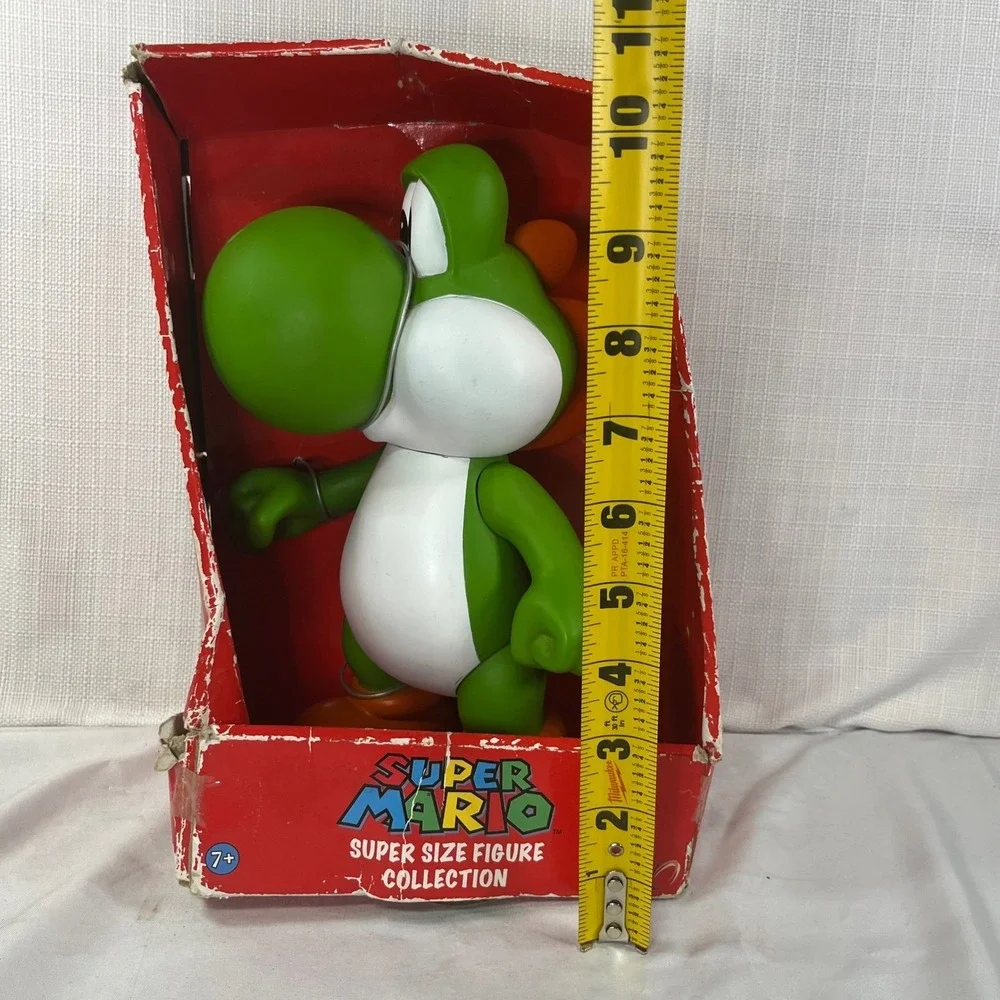 Banpresto Super Mario Super Size Figure Collection Yoshi 9 Inch Vinyl 2009